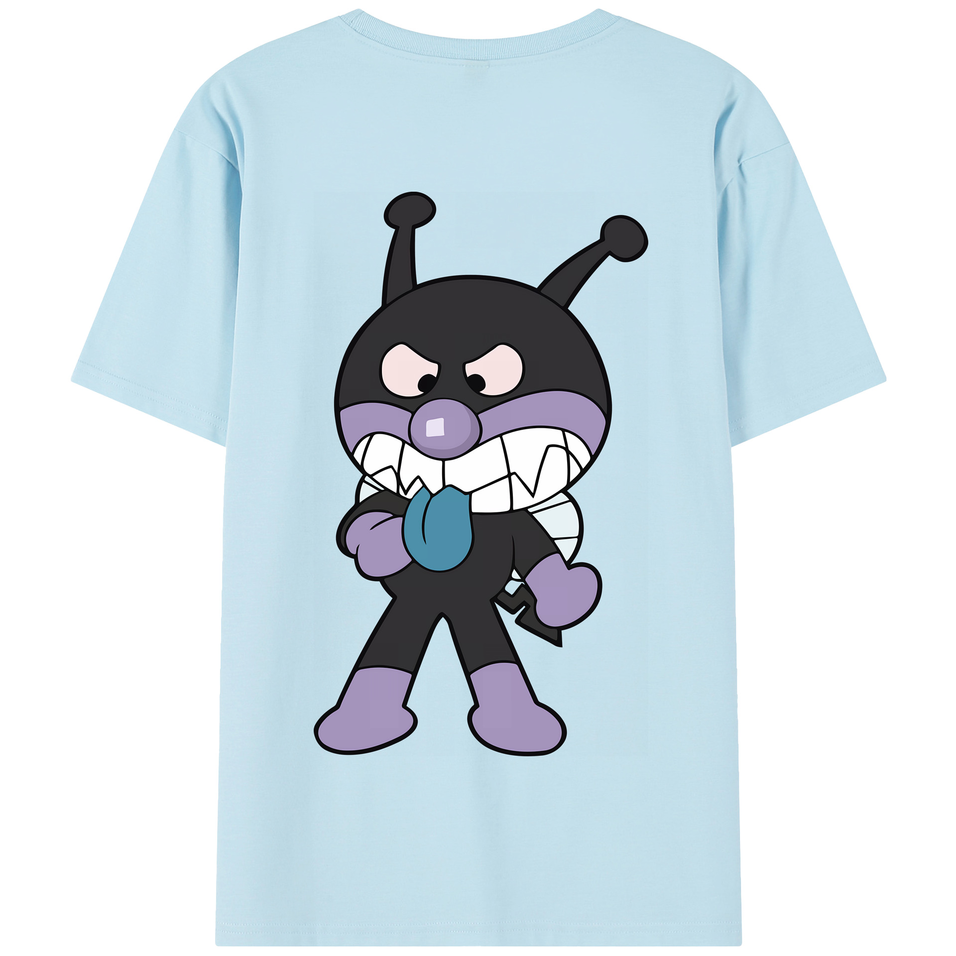 （画像用） アンパンマン Anpanman 綿100％半袖Tシャツ（背面プリント）